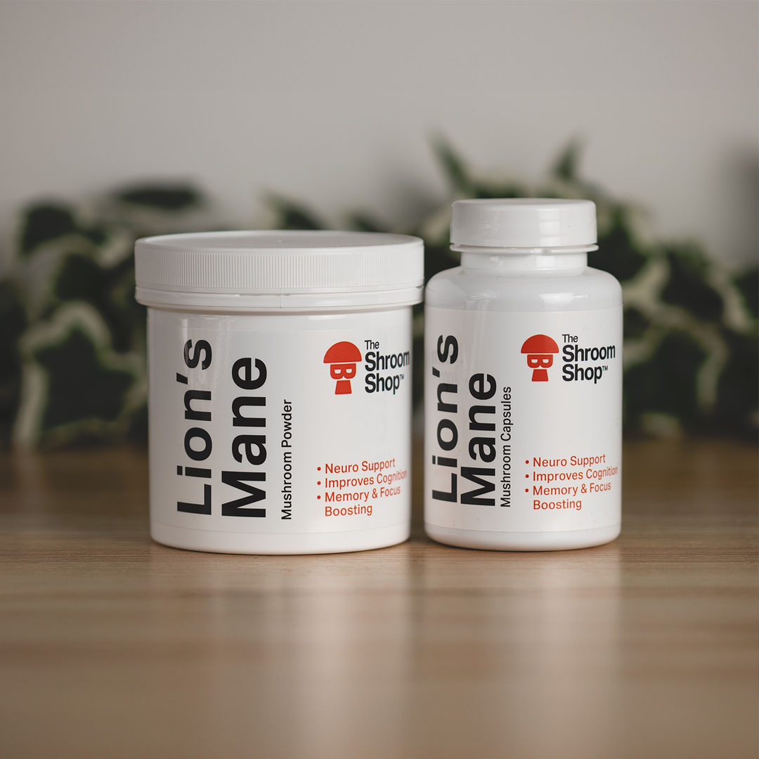 The Shroom Shop - Lion's Mane Mushroom Powder - BUY 1 GET 1 FREE