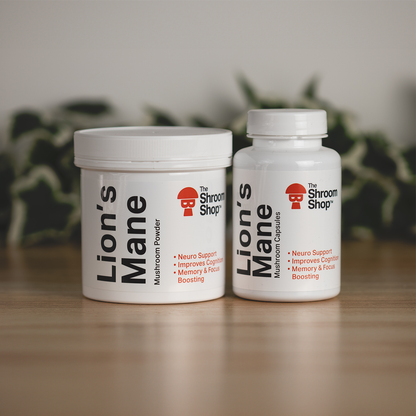 The Shroom Shop - Lion's Mane Mushroom Powder - BUY 1 GET 1 FREE