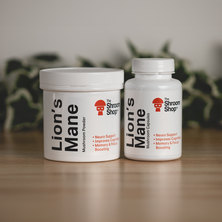 The Shroom Shop - Lion's Mane Mushroom Powder - BUY 1 GET 1 FREE