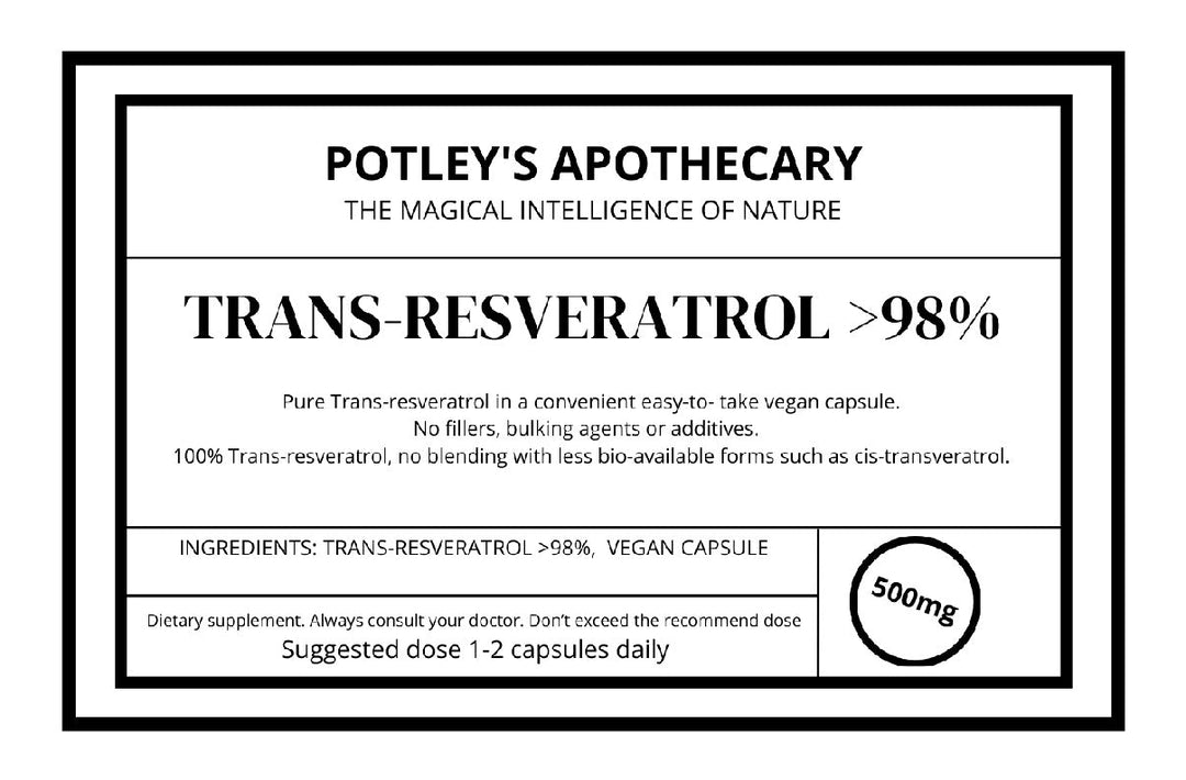 Trans-Resveratrol 98% Capsules