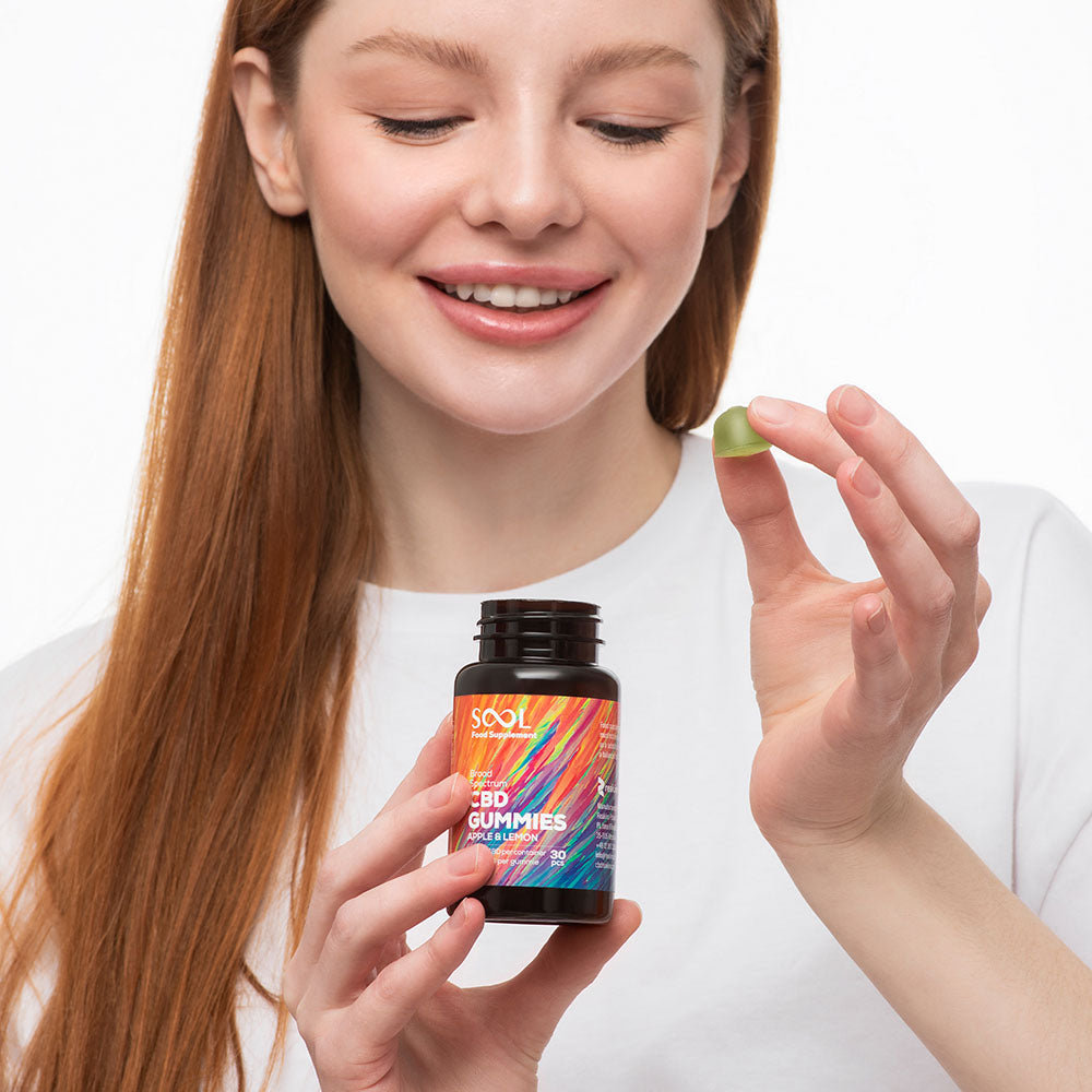 CBD Gummies Apple & Lemon 300mg 30pcs