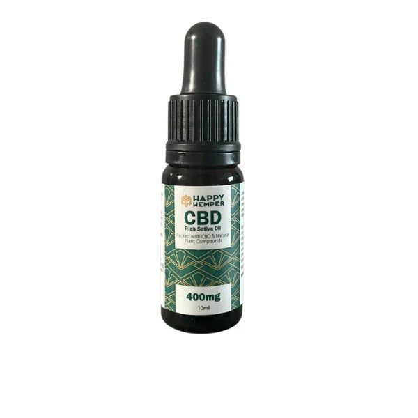 Happy Hemper 400mg Cold Pressed CBD Oil 10ml