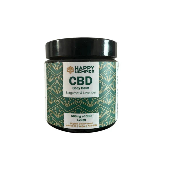 Happy Hemper 500mg CBD Body Balm 120ml