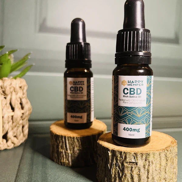 Happy Hemper 400mg Cold Pressed CBD Oil 10ml