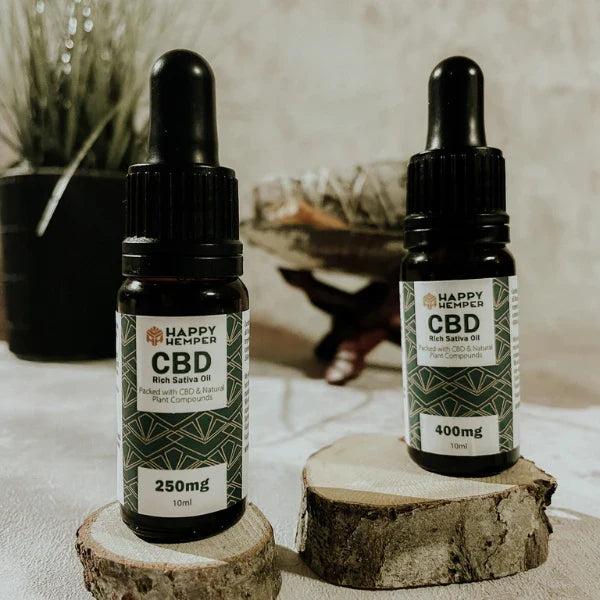 Happy Hemper 250mg Cold Pressed CBD Oil 10ml