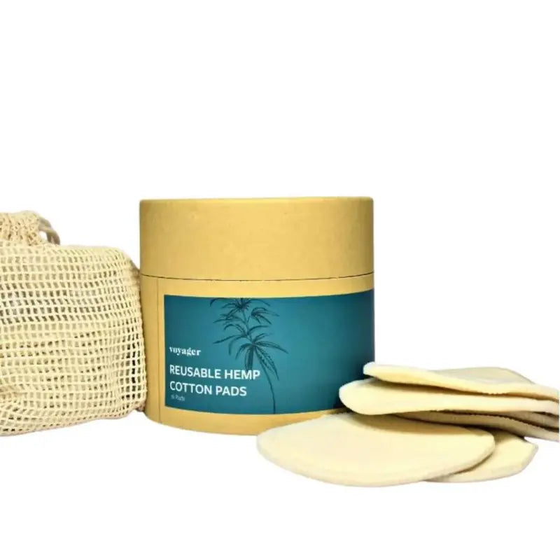 Soft Hemp Cotton Reusable Cleansing Pads
