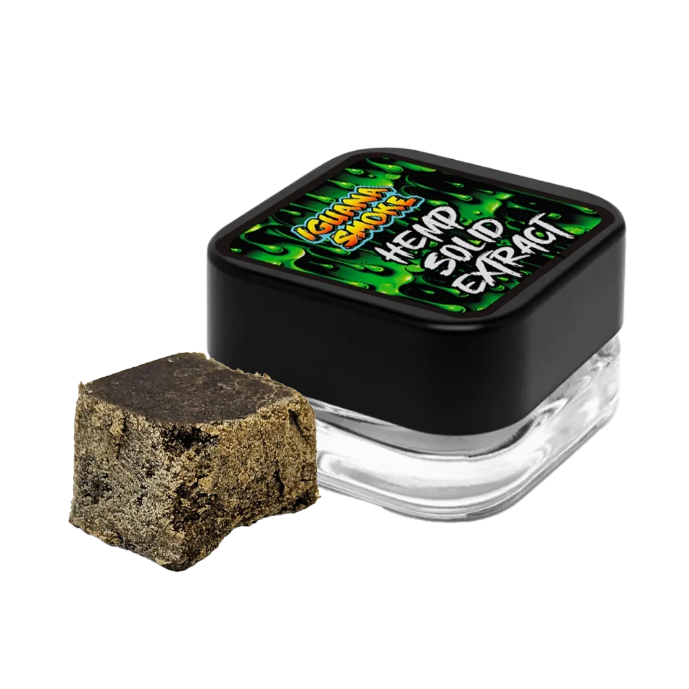 Iguana Smoke Hemp Solid Extract Triple Filtered CBD Hash 57% CBD -  3.5g