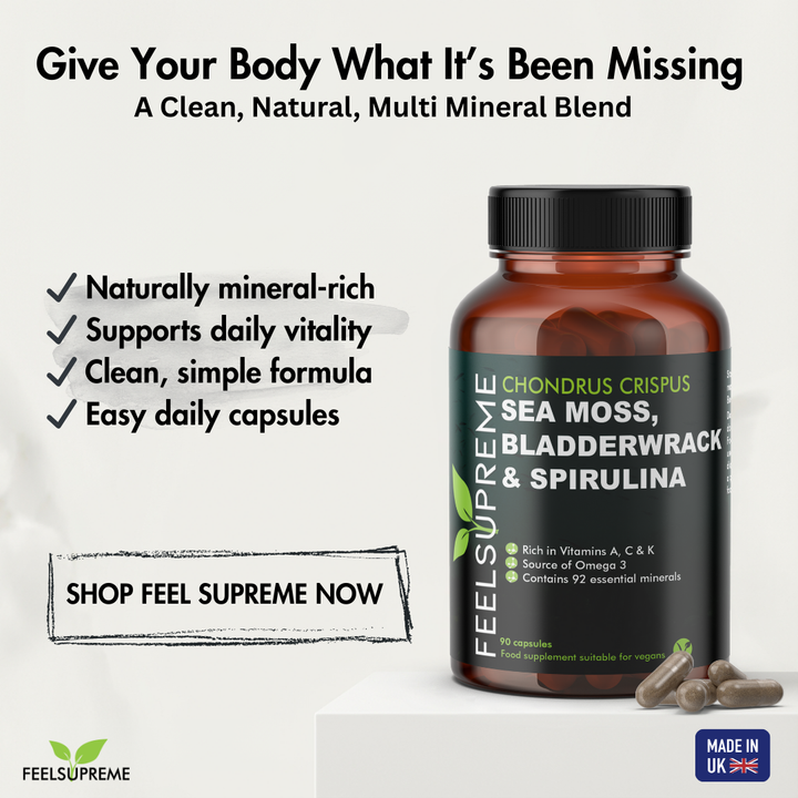 Feel Supreme - Sea Moss with Bladderwrack and Spirulina