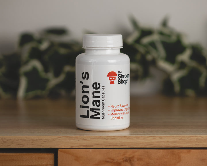 The Shroom Shop - Lion's Mane Mushroom Capsules - BUY 1 GET 1 FREE