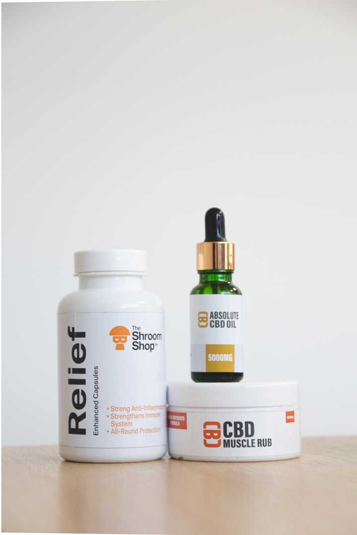 The Shroom Shop - Relief: Chaga+ Capsules - BUY 1 GET 1 FREE