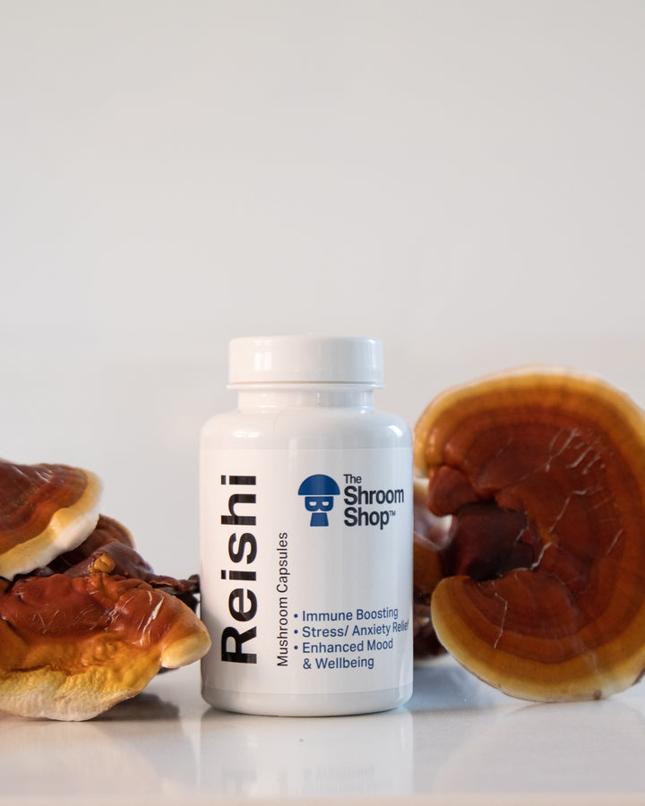 The Shroom Shop -  Reishi Mushroom Capsules -  - BUY 1 GET 1 FREE