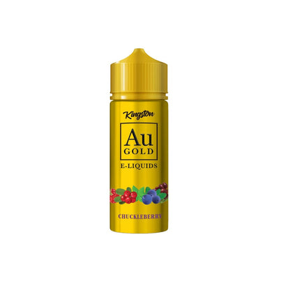 0mg AU Gold By Kingston 100ml Shortfill E-liquid (70VG/30PG) - Flavour: Chuckleberry