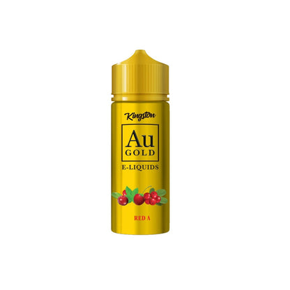 0mg AU Gold By Kingston 100ml Shortfill E-liquid (70VG/30PG) - Flavour: Zingberry