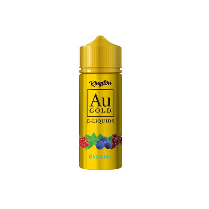 0mg AU Gold By Kingston 100ml Shortfill E-liquid (70VG/30PG) - Flavour: Chuckleberry