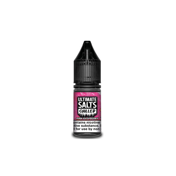 10MG Ultimate Puff Salts Chilled 10ML Flavoured Nic Salts (50VG/50PG) - Flavour: Strawberry Pom