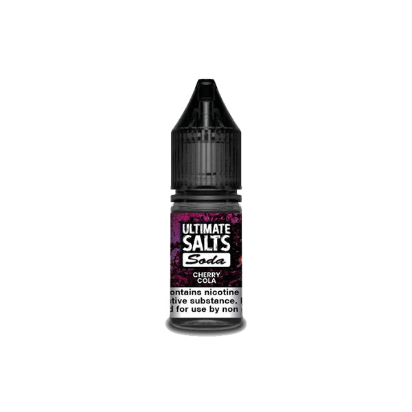 10MG Ultimate Puff Salts Soda 10ML Nic Salts (50VG/50PG) - Flavour: Blackcurrant Crush