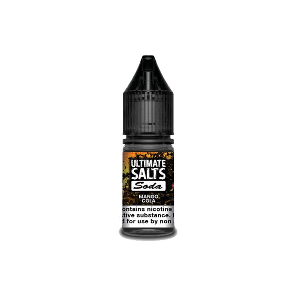 10MG Ultimate Puff Salts Soda 10ML Nic Salts (50VG/50PG) - Flavour: Blackcurrant Crush