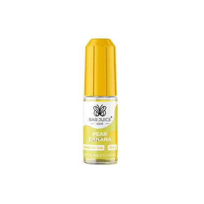 10mg Bar Juice 5000 Nic Salts 10ml (40VG/60PG) - Flavour: Strawberry Banana