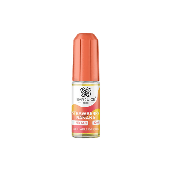 10mg Bar Juice 5000 Nic Salts 10ml (40VG/60PG) - Flavour: Watermelon Strawberry Kiwi