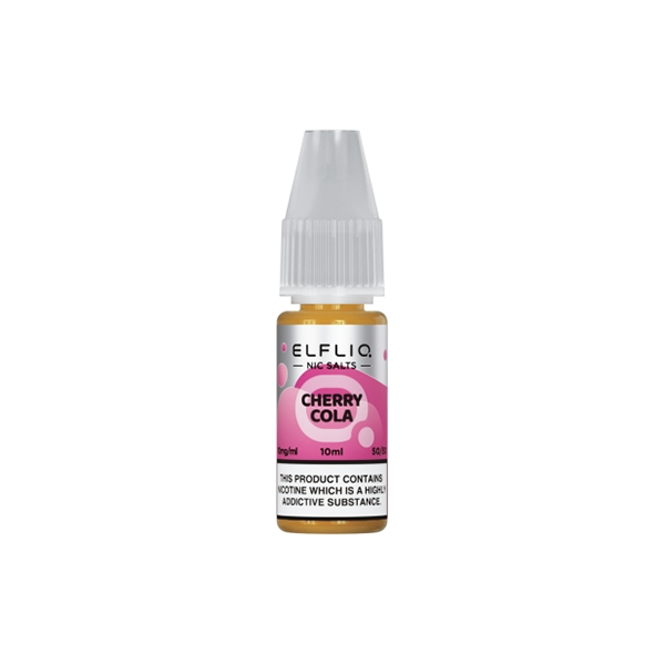 10mg ELFLIQ By Elf Bar 10ml Nic Salt (50VG/50PG) - Flavour: Blueberry Sour Raspberry