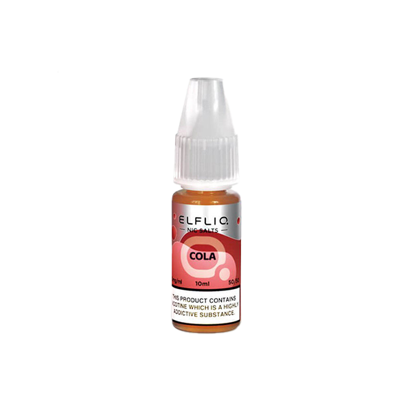 10mg ELFLIQ By Elf Bar 10ml Nic Salt (50VG/50PG) - Flavour: Apple Blackcurrant