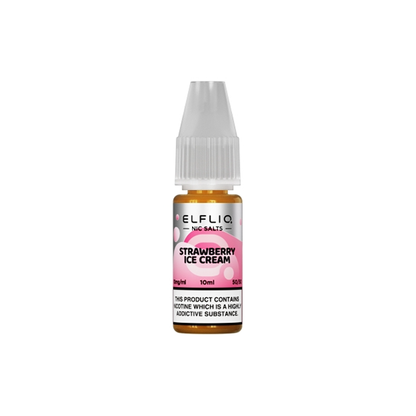 10mg ELFLIQ By Elf Bar 10ml Nic Salt (50VG/50PG) - Stoptober Special Offer! - Flavour: Pink Lemonade