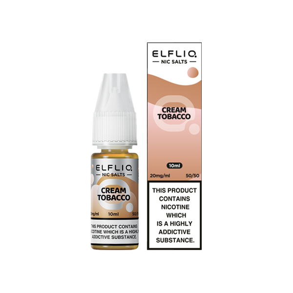 10mg ELFLIQ By Elf Bar 10ml Nic Salt (50VG/50PG) - Flavour: Strawberry Raspberry Cherry Ice