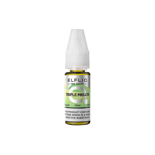 10mg ELFLIQ By Elf Bar 10ml Nic Salt (50VG/50PG) - Flavour: Banana ice