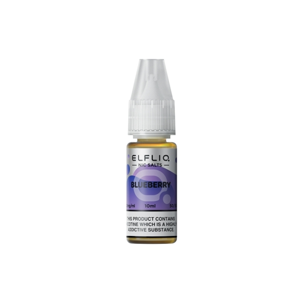 10mg ELFLIQ By Elf Bar 10ml Nic Salt (50VG/50PG) - Flavour: Banana ice