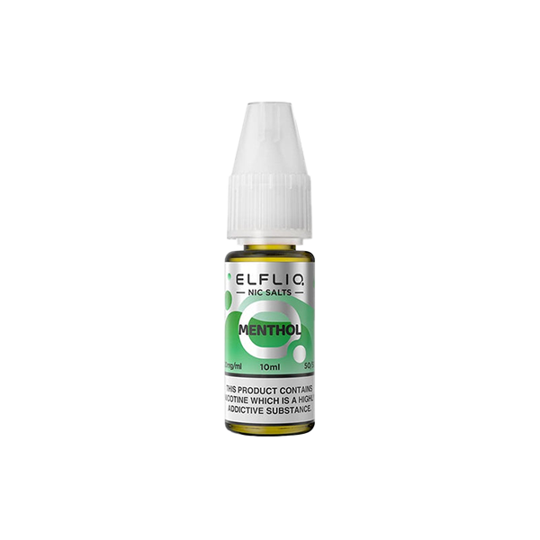 10mg ELFLIQ By Elf Bar 10ml Nic Salt (50VG/50PG) - Flavour: Peach Ice