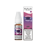 10mg ELFLIQ By Elf Bar 10ml Nic Salt (50VG/50PG) - Flavour: Strawberry Raspberry Cherry Ice