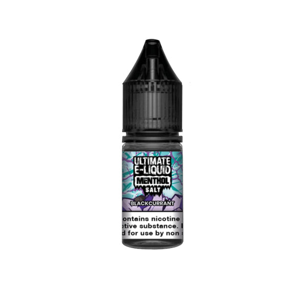 10mg Ultimate E-liquid Menthol Nic Salts 10ml (50VG/50PG) - Flavour: Watermelon