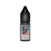 10mg Ultimate E-liquid Menthol Nic Salts 10ml (50VG/50PG) - Flavour: Watermelon