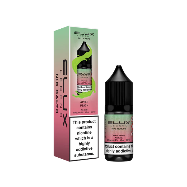 10mg Elux Legend 10ml Nic Salts (50VG/50PG) - Flavour: Tiger Blood