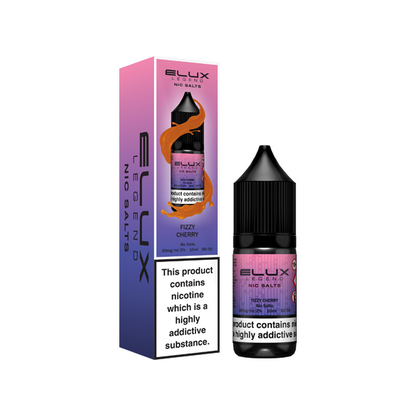 10mg Elux Legend 10ml Nic Salts (50VG/50PG) - Stoptober Special Offer! - Flavour: Lemon Mint