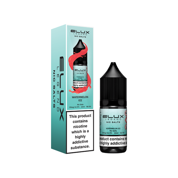 10mg Elux Legend 10ml Nic Salts (50VG/50PG) - Flavour: Pink Lemonade