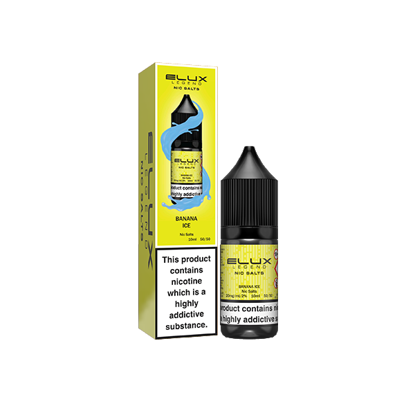 10mg Elux Legend 10ml Nic Salts (50VG/50PG) - Stoptober Special Offer! - Flavour: Rainbow