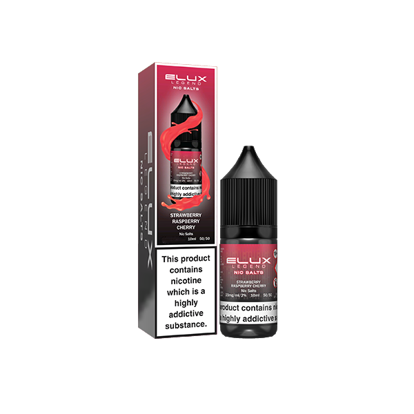 10mg Elux Legend 10ml Nic Salts (50VG/50PG) - Flavour: Vanilla Tobacco