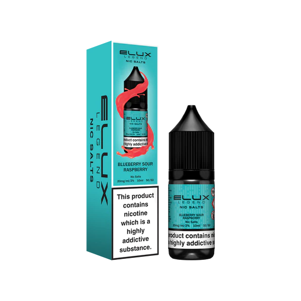 10mg Elux Legend 10ml Nic Salts (50VG/50PG) - Flavour: Pink Lemonade