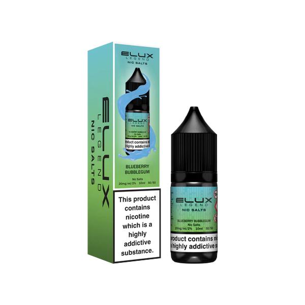 10mg Elux Legend 10ml Nic Salts (50VG/50PG) - Flavour: Pink Lemonade