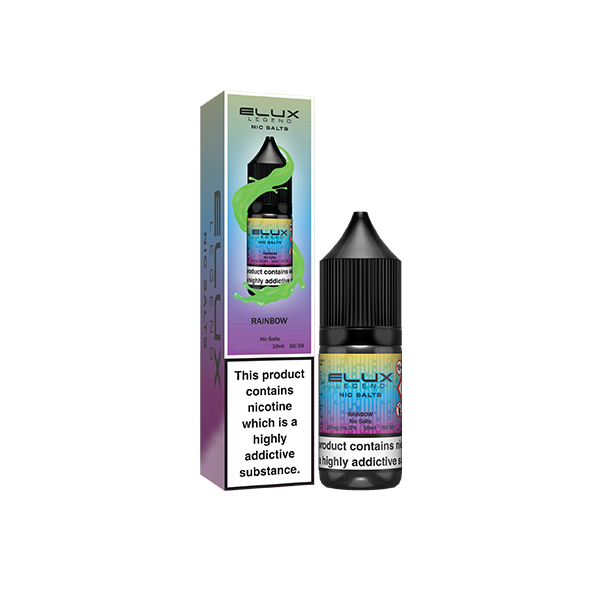 10mg Elux Legend 10ml Nic Salts (50VG/50PG) - Flavour: Cherry Ice