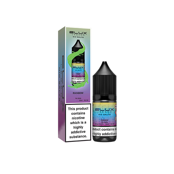 10mg Elux Legend 10ml Nic Salts (50VG/50PG) - Stoptober Special Offer! - Flavour: Straight Tobacco