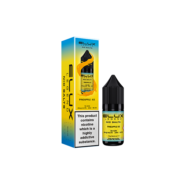 10mg Elux Legend 10ml Nic Salts (50VG/50PG) - Flavour: Strawberry Watermelon Bubblegum