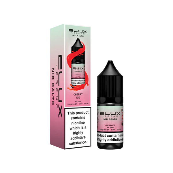 10mg Elux Legend 10ml Nic Salts (50VG/50PG) - Flavour: Blueberry Sour Raspberry