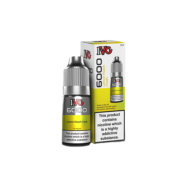 10mg IVG 6000 10ml Nic Salts (50VG/50PG) - Flavour: Arctic Apple