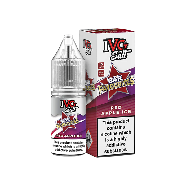 10mg I VG Bar Favourites 10ml Nic Salts (50VG/50PG) - Flavour: Fresh Mint