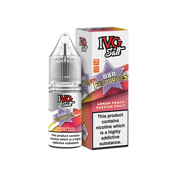 10mg I VG Bar Favourites 10ml Nic Salts (50VG/50PG) - Flavour: Fresh Mint