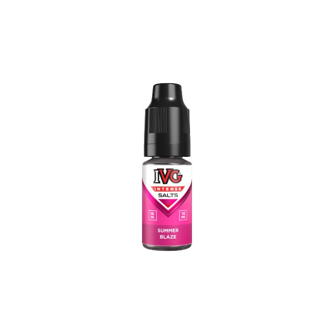 10mg IVG Intense 10ml Nic Salt (50VG/50PG) - Flavour: Strawberry Sensation