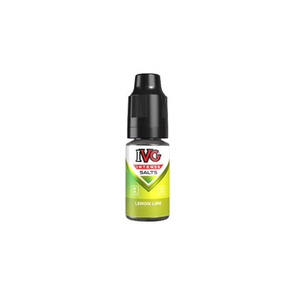 10mg IVG Intense 10ml Nic Salt (50VG/50PG) - Flavour: Strawberry Raspberry Cherry