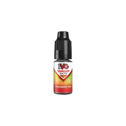 10mg IVG Intense 10ml Nic Salt (50VG/50PG) - Flavour: Strawberry Raspberry Cherry